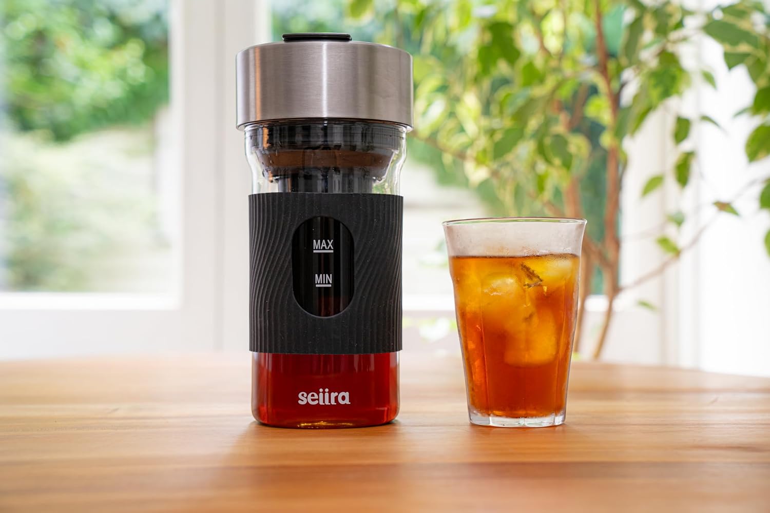 seiira コールドブリュー抽出わずか15分の水出しコーヒーメーカー CBC-01B 新品