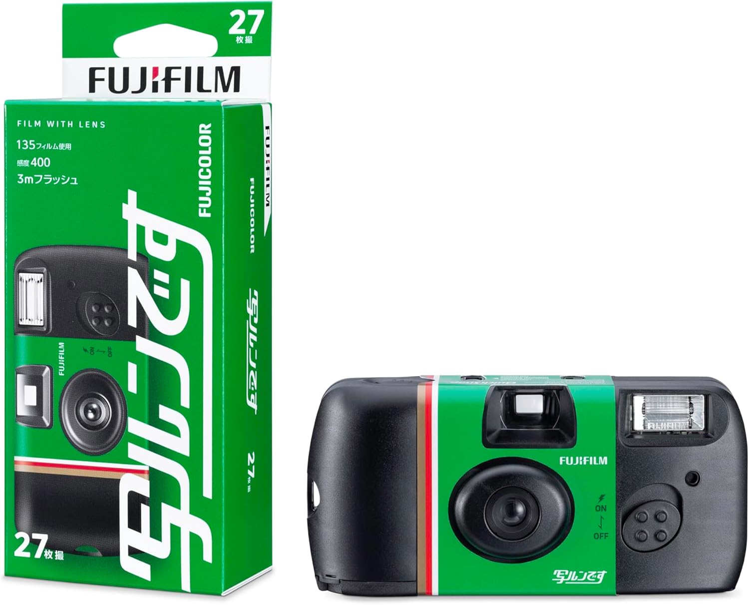 楽天市場】富士フィルム 写ルンです LF JDV1 SP FL 27SH 1 [27枚
