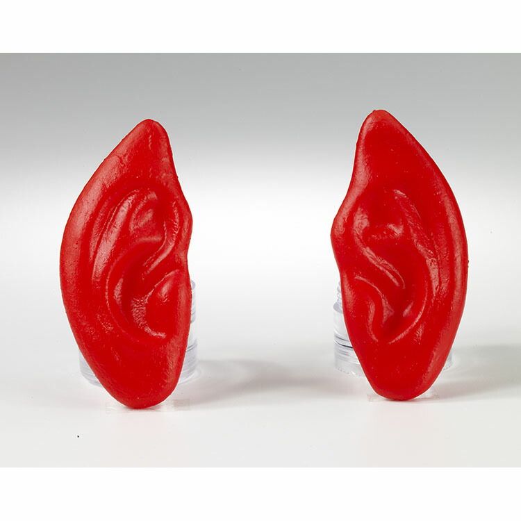 【コスプレ ハロウィン】 POINTED EARS-RED ■ 小物 ハロウィーン パーティー 忘年会 変装 二次会 余興 ハロウィン 出し物 歓迎会 送迎会 つけ耳コスプレ画像
