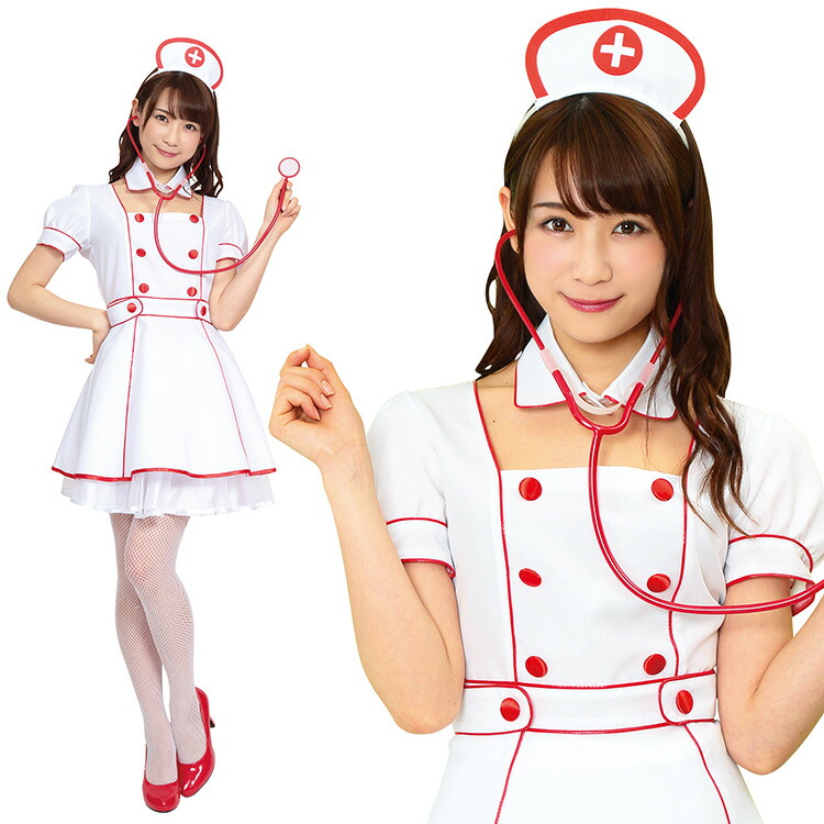 【楽天市場】【レビュー特典】【クリスマス コスプレ ナース 看護婦】 TG VIP アイドルナース BOX 衣装 忘年会 セクシー かわいい ...