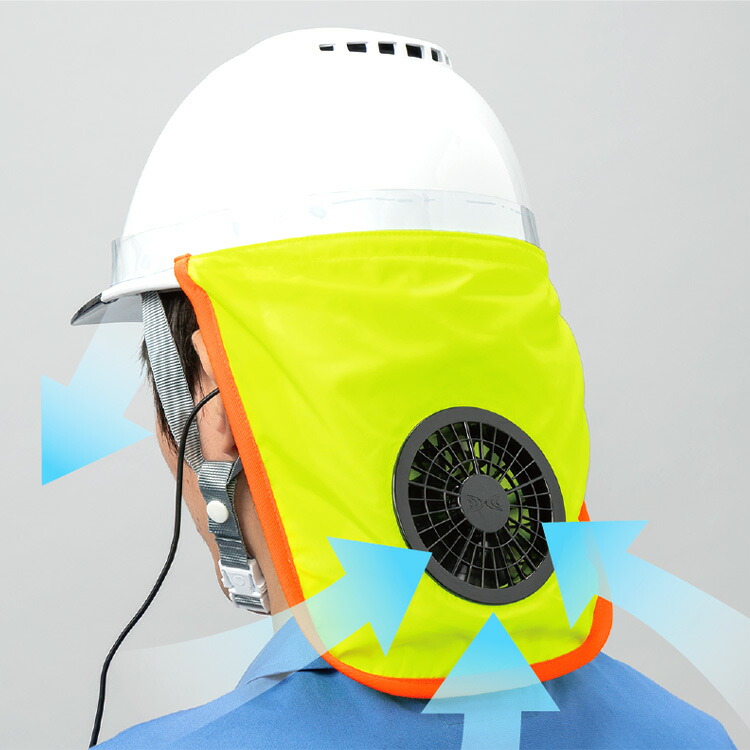 空調ヘルメット 楽天市場】【空調服 ヘルメット】空調ヘルメット本体02 ファン