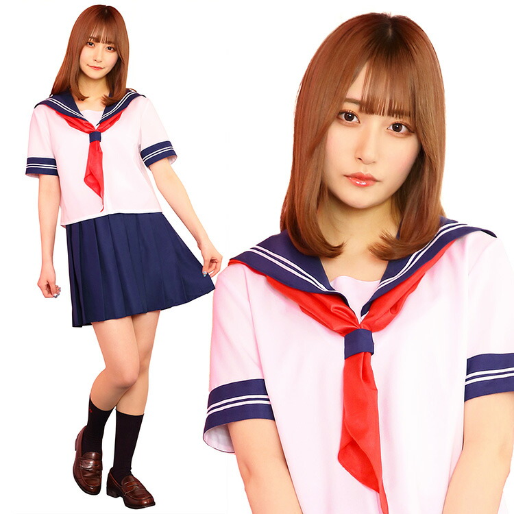 ネオグラフィックセーラー服×キキララ　パープル Sanrio Japan / サンリオ - 【ネオグラフィックセーラー服