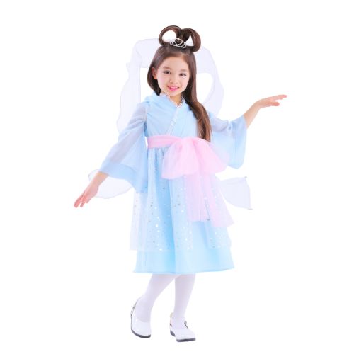 楽天市場 コスチューム 和風コス キッズ 乙姫様 衣装 コスプレ 子供用 乙姫 七夕 バースデーバンク 楽天市場店