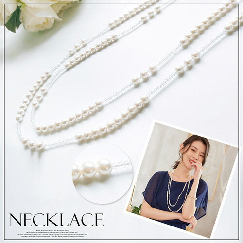 楽天市場】ブルー パールネックレス パーティー ジュエリー パーティー