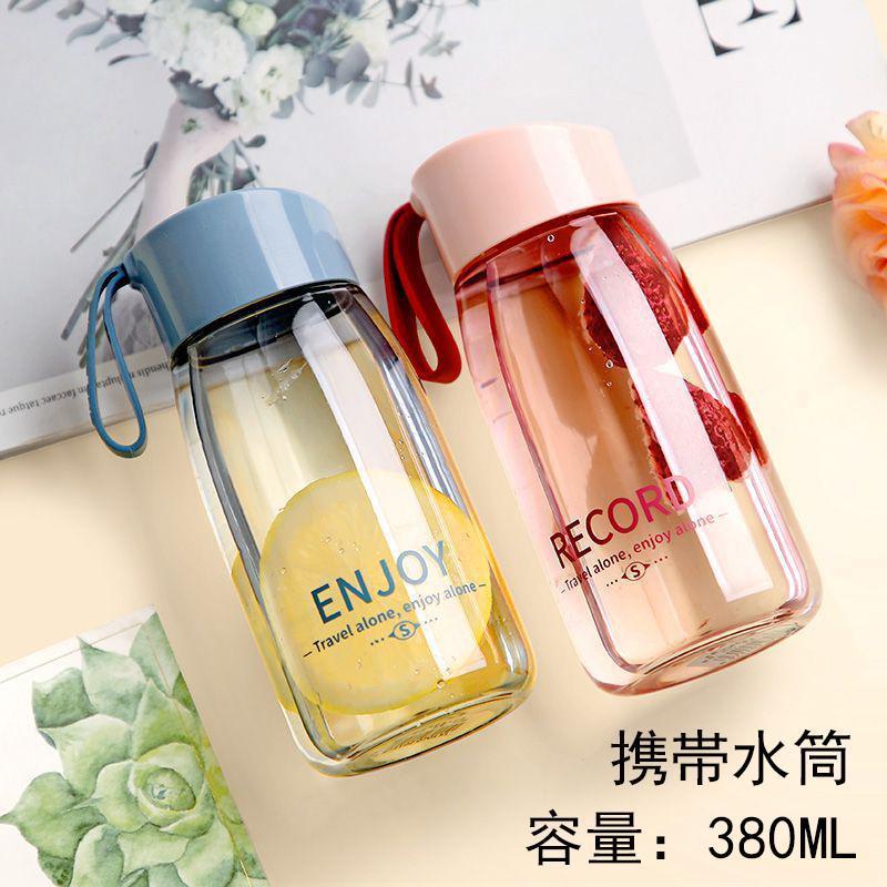 【楽天市場】水筒 4色 380ML 携帯水筒 ストラップ付き 持ち運び ボトル ドリンクボトル アウトドア 登山 スポーツ レディース 大人