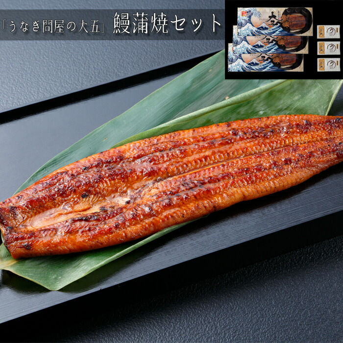 「うなぎ問屋の大五」鰻蒲焼セット［送料無料］[内祝い・出産内祝い・結婚内祝い・快気祝い お返し ギフトにも！][美食サークル]