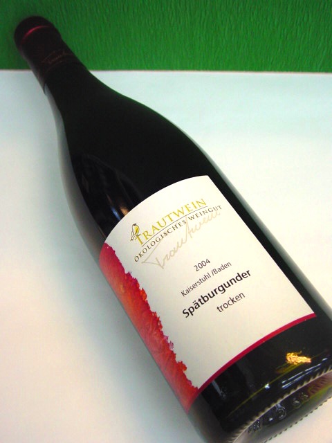 トラウトワイン シュペートブルグンダー Q.b.A. trocken　750ml　ドイツワイン、赤ワイン