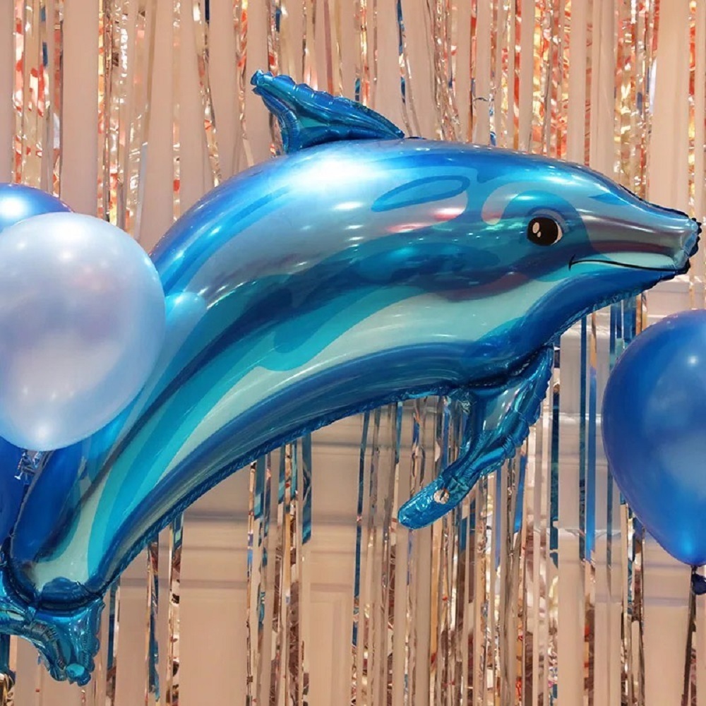 楽天市場 送料無料 誕生日 バルーン セット 誕生日飾り付け バルーン 誕生日 パーティー 飾り付け パーティー 誕生日 誕生日バルーン 風船 バースデーパーティーグッズ Happybirthday バルーン バルーン イルカ 海 イルカバルーン イベント飾り 微笑ライフ