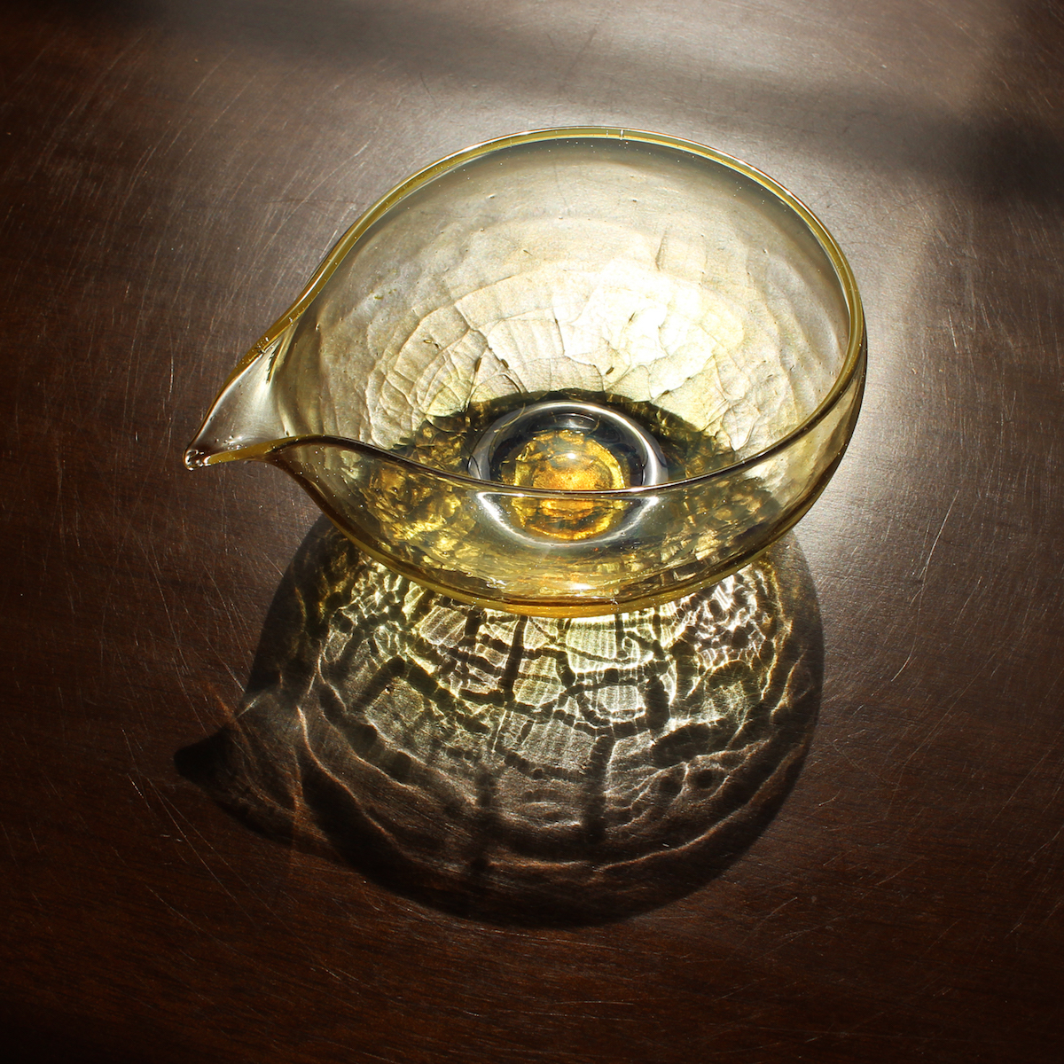 華麗 Glasscalico グラスキャリコ ハンドメイド ガラス酒器 月光 げっこう 冷酒器セット 片口 ぐい呑 1個 おしゃれ ギフト プレゼント Fucoa Cl