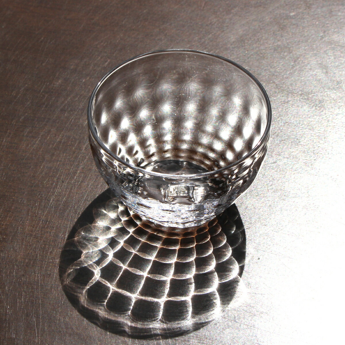glass calico 澄 (すみ) ぐい呑 冷酒器 【単品販売】 グラスキャリコ ハンドメイド ガラス酒器 おしゃれ 来客用 ギフト プレゼント