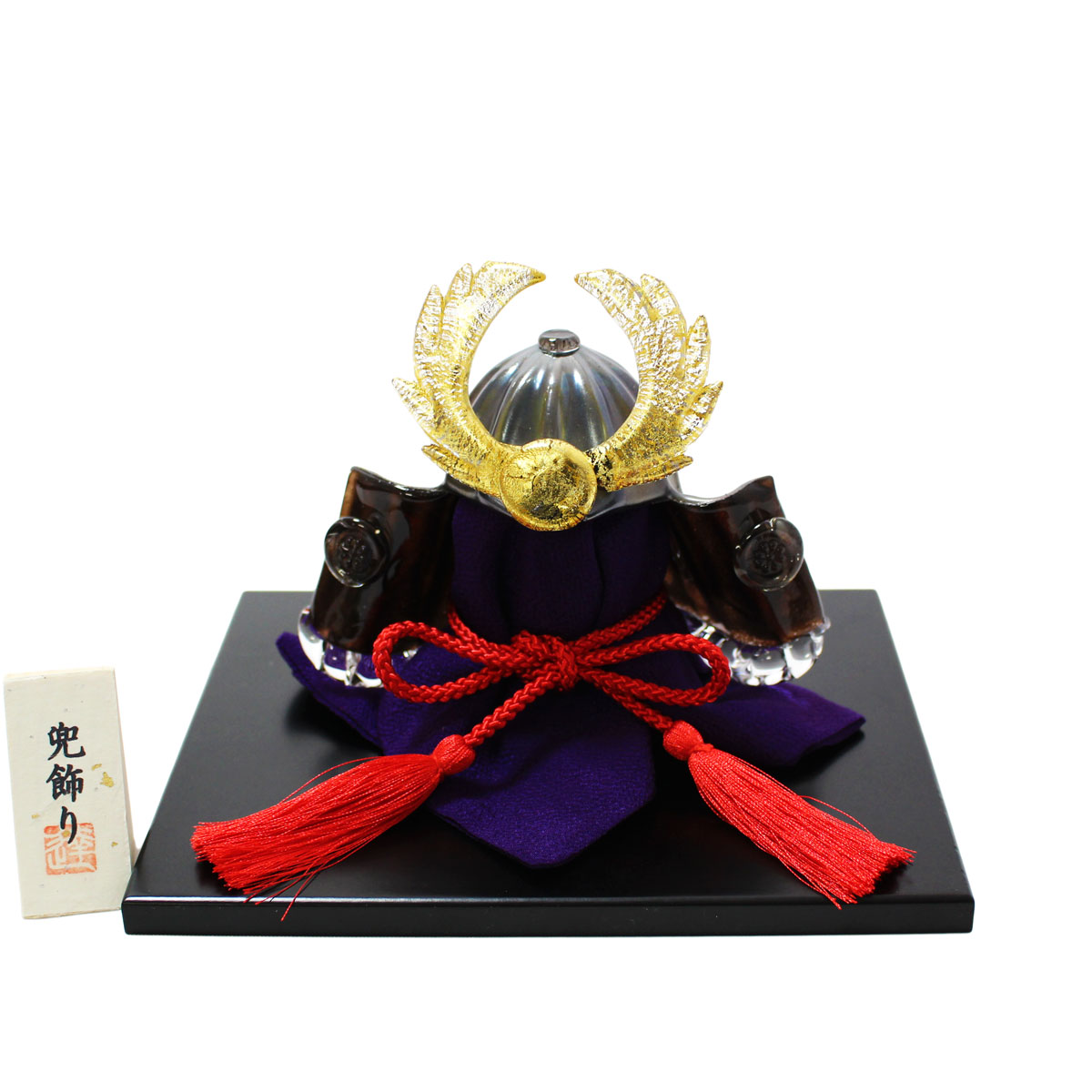 安い購入 ガラスの兜 彩兜 金 黒 Glass Calico グラスキャリコ ハンドメイド ガラスアート ５月 端午の節句 五月人形 兜飾り オブジェ 室内 インテリア お祝い ギフト 酒器 グラスの専門店 美酒器や 超美品 Journal Uwgm Ac Id