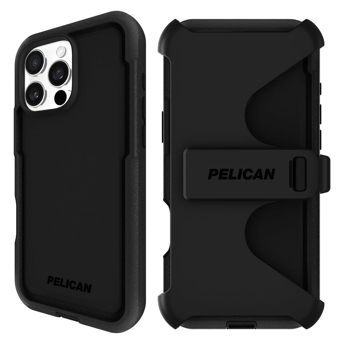 Pelican Voyager iPhone 16 Pro Max 容れもの [MagSafe相応う] 牢固たるな電話を掛ける容れもの 18フート ミリタリー評点の落っこちる保護すること - iPhone 16 Pro Max用ベルトクリップホルスター付き添い人高耐久電話を掛ける取りまかなう - ブ