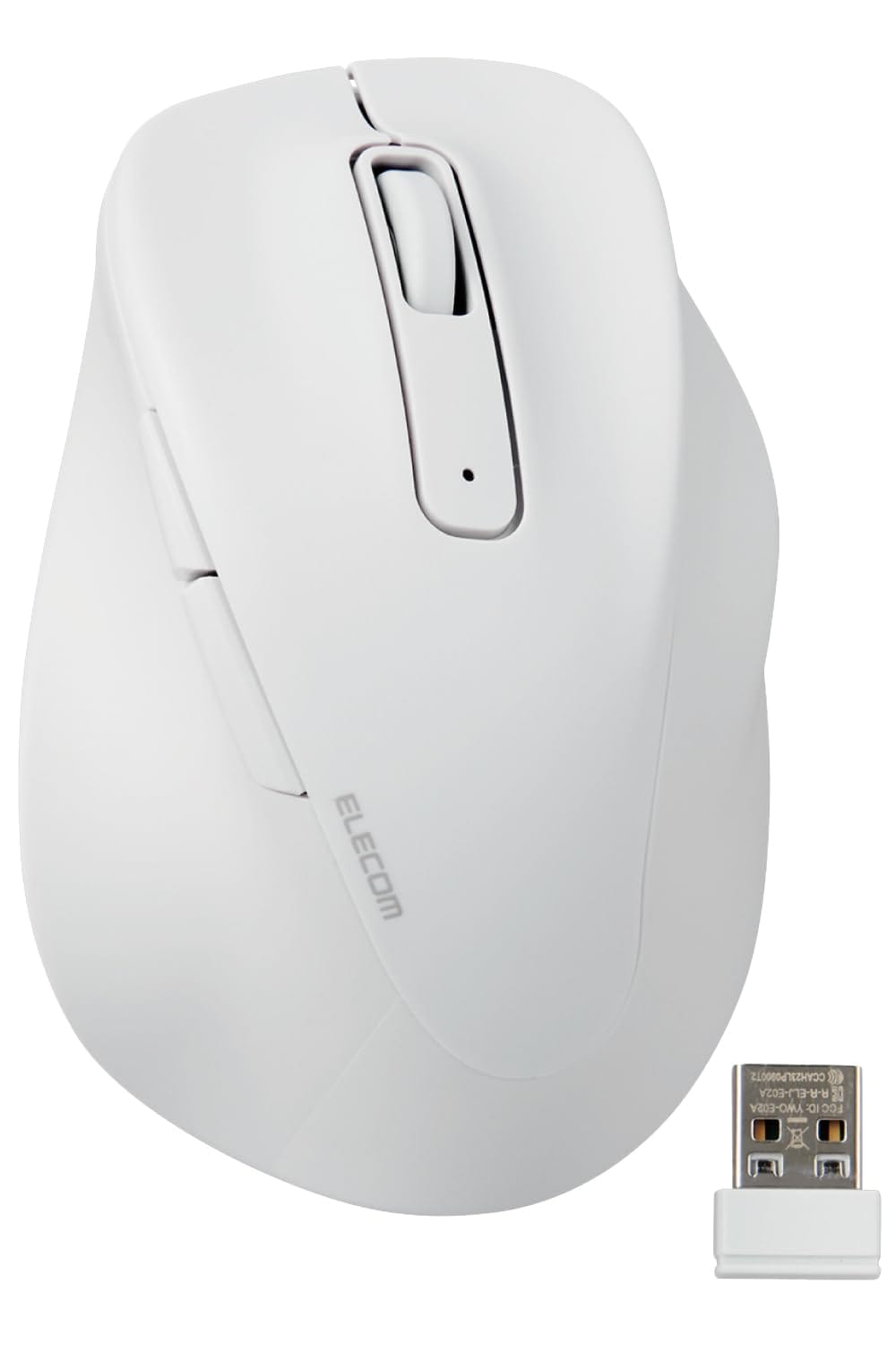 エレコム マウス ワイヤレスマウス EX-G 無線2.4GHz 静音 Lサイズ 5ボタン 「AskDoctors評価サービス」認証 抗菌 ブラック M-XGL30DBSKBK