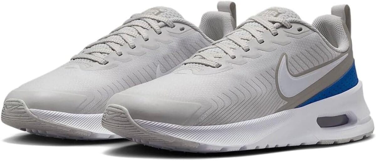 [ナイキ] エア湖 マックス ニュアクシス AIR MAX NUAXIS 乳ぶさ薄墨色/分科大学薄墨色/レーサー青碧/白いこと FD4329-009