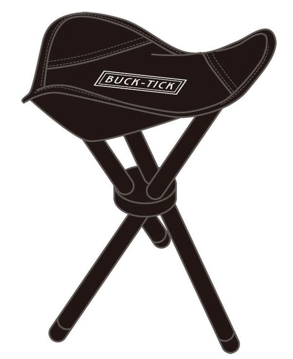 BUCK-TICK バクチク 2024 グッズ チェア 椅子 折りたたみ三脚チェア