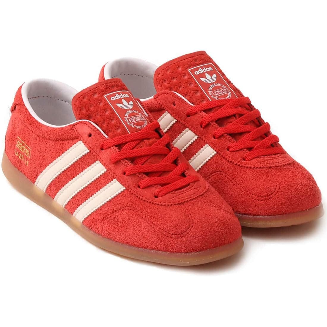 [アディダス] ガゼル 置き目 労働者階級 GAZELLE LO PRO もっと良いスカーレット/クラウドホワイト/チュインガム JR5744