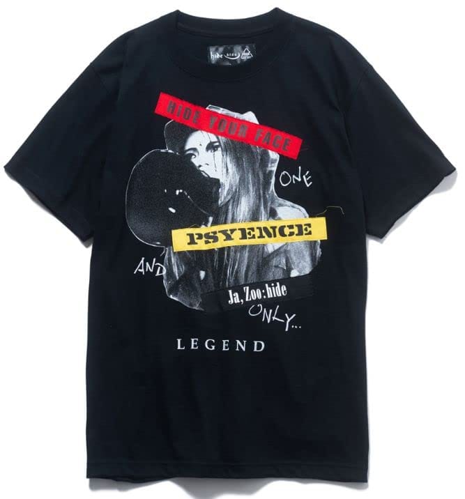 hide（ヒデ）× glamb Loudspeaker Tシャツ（半袖）（黒） L