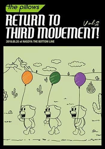 the pillows ピロウズ ピロ―ズ 「RETURN TO THIRD MOVEMENT! Vol.2」2018 DVD