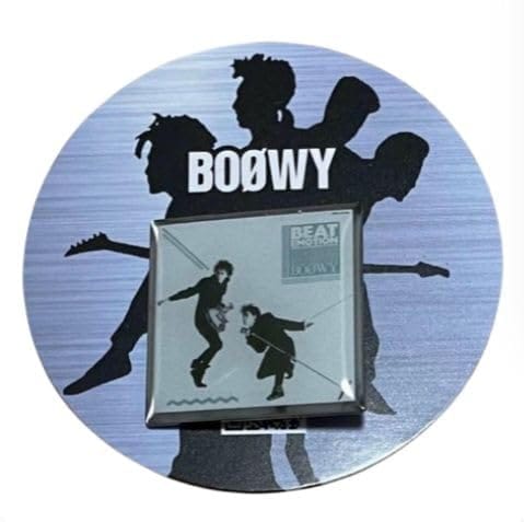 BO・・WY BOOWY ボウイ ボーイ ガチャ ピンバッジ ピンズ ピンズカプセル THE ARTIST COLLECTION 1986 BEAT EMOTION ビートエモーション