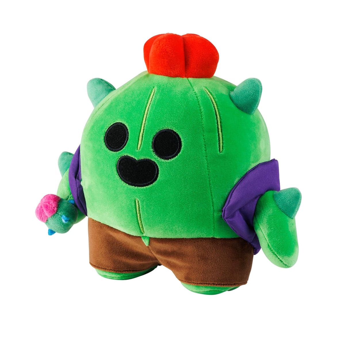 P.M.I. Brawl Stars ぬいぐるみ | 6in ぬいぐるみ | スパイク 烏、シェリー酒、ポコのホンブルグ帽 収集家ブルぬいぐるみ | ブロスタバディーズ ゲーマー\u0026愛読者へのぬいぐるみ差し上げ物