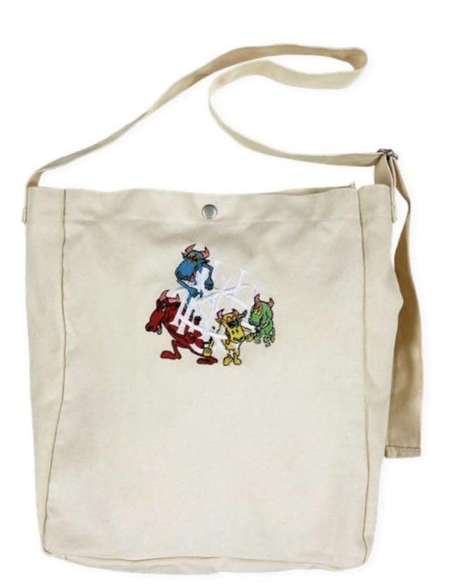 King Gnu（キングヌー）2024 THE GREATEST UNKNOWN グッズ GNU FRIENDS BAG バッグ サコッシュ「ナチュラル」