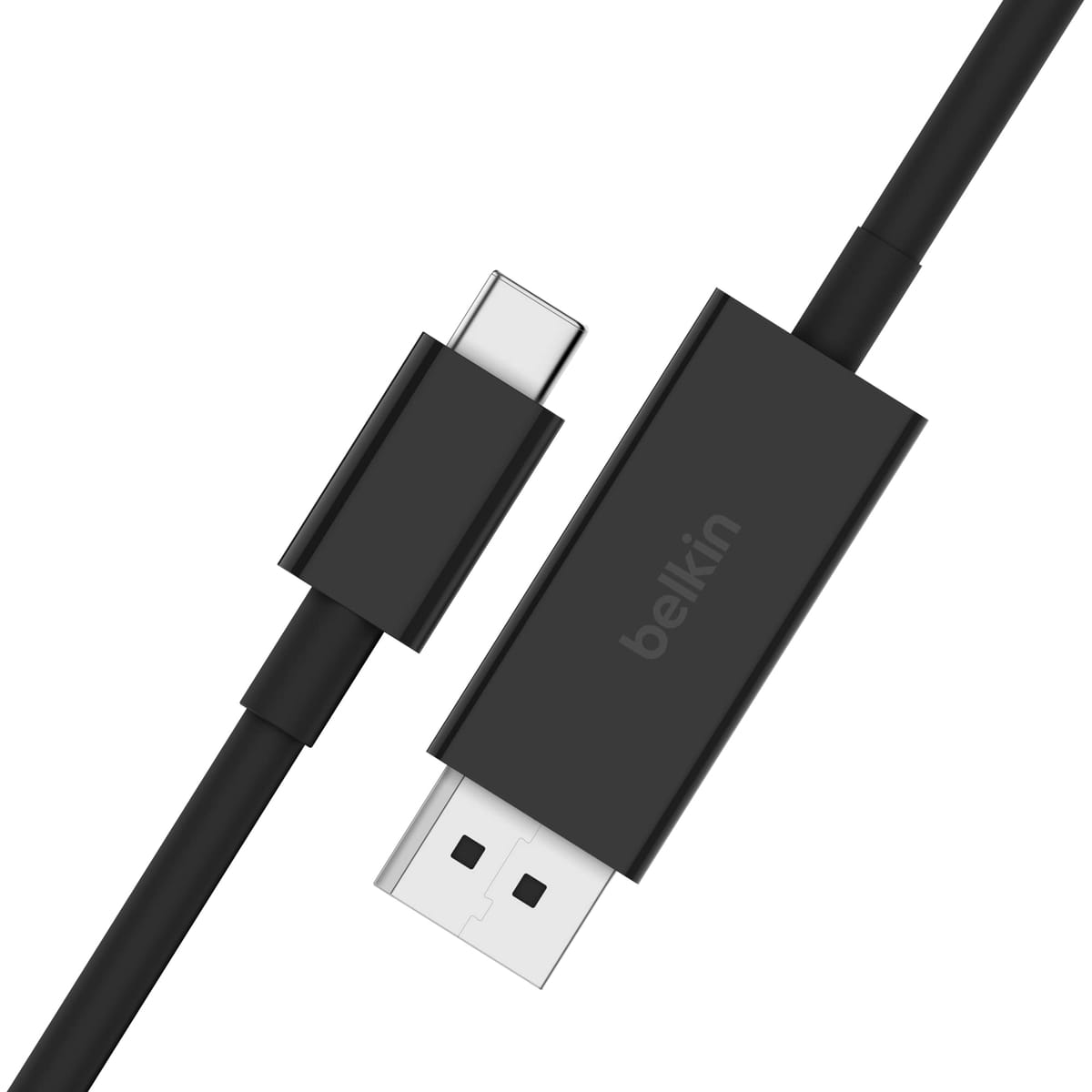 Belkin USB Type C - DisplayPort 1.4有線テレビ 6.6フート/2m、32.4Gbps 8K@60サイクルまたは4K@144HZ、HBR3、DSC、HDCP 2.2、DP Alt流行り物、低劣さ取り替えっこ性、Windows、MacOS、