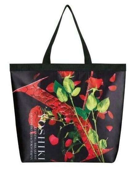YOSHIKI（X JAPAN）（EVENING/BREAKFAST with YOSHIKI 2024）グッズ バッグ サテントートバッグ トートバッグ