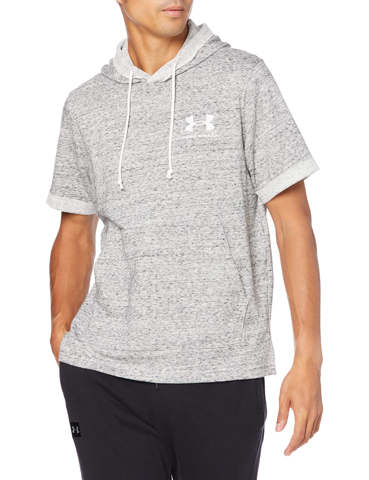 UNDER ARMOUR(アンダーアーマー) スポーツスタイル テリー ショートスリーブ フーディー(トレーニング)1358567メンズ