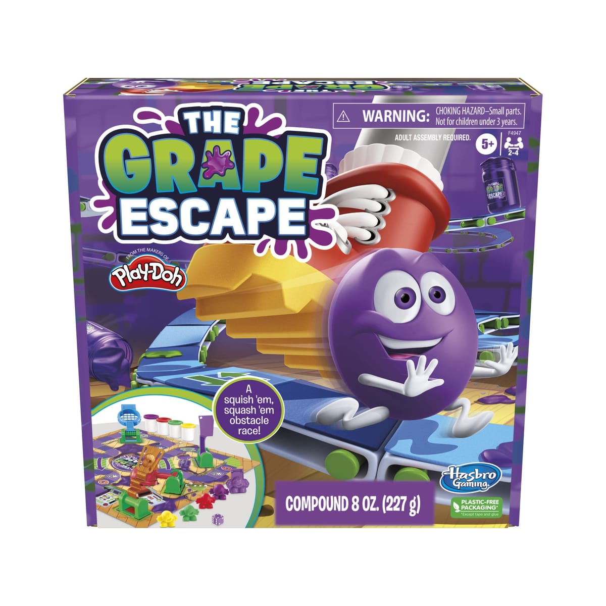 Hasbro Gaming 葡萄逃げ失せる ゲーム盤力くらべ 客体年歯5歳以上 好いたらしい身寄り力くらべ モデリングコンパウンド付き添い人
