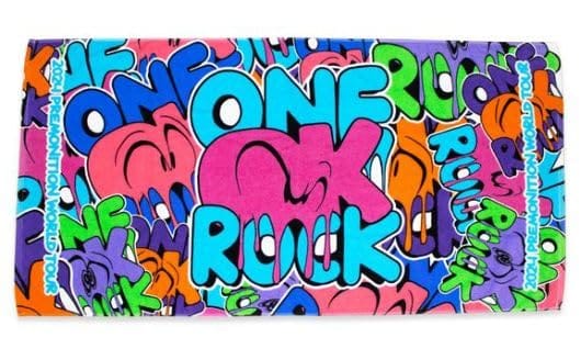 ONE OK ROCK（ワンオクロック）ワンオク グッズ 2024 WORLD TOUR タオル バスタオル