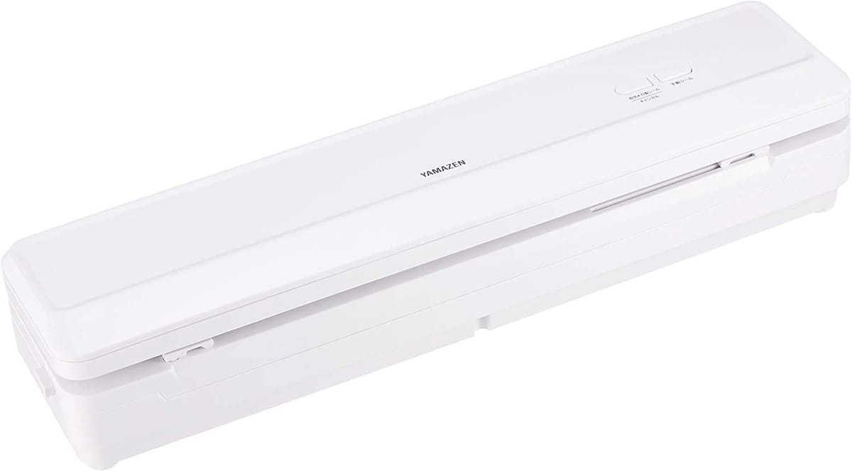 [山善] 無意味さ容器に並べる器 無意味さシーラー 密封 ボンネット容器に並べる 白いこと YVD-101(W)