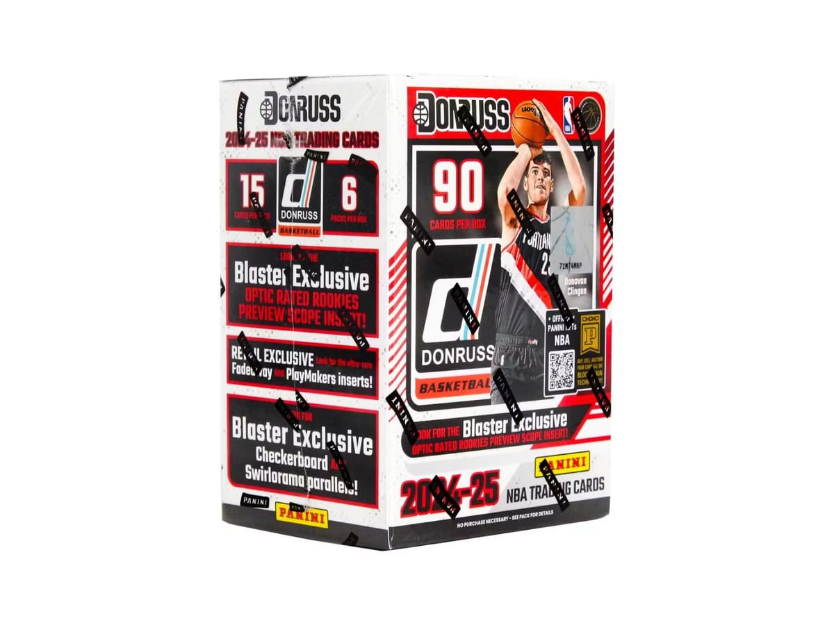 楽天市場】NBA 2024-25 Panini Donruss Basketball Blaster Box 5/22