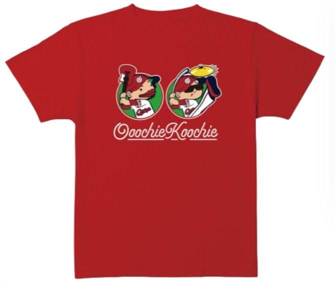 Ooochie Koochie オーチーコーチ オチコチ 奥田民生 吉川晃司 グッズ 広島カープ コラボ Tシャツ