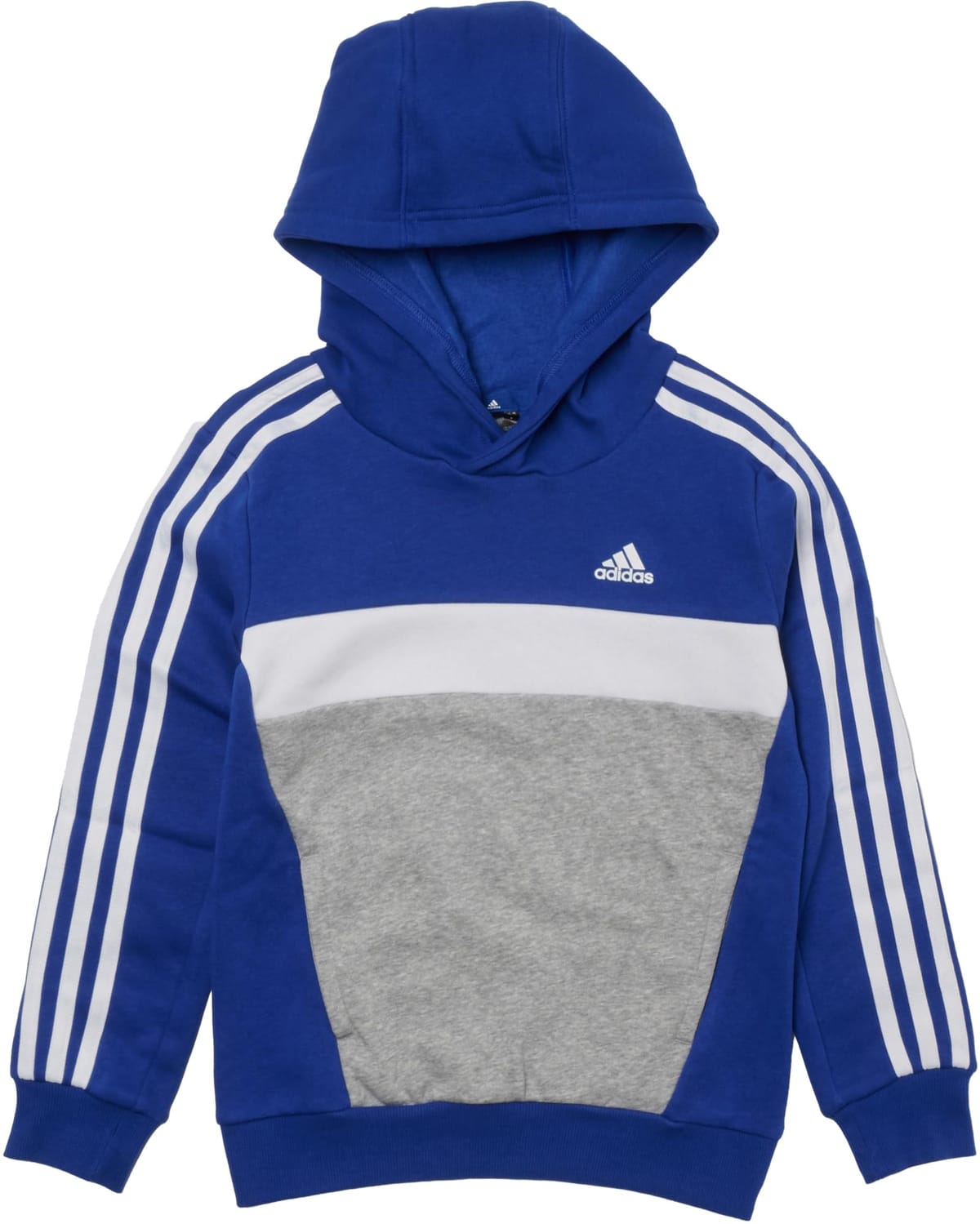 adidas(アディダス) スウェット パーカー キッズティベリオ 3ストライプス カラーブロック フリースパーカー キッズ DTP54ボーイズ