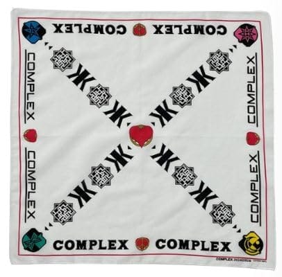 COMPLEX（コンプレックス）2024 日本一心 グッズ 吉川晃司 布袋寅泰 バンダナ
