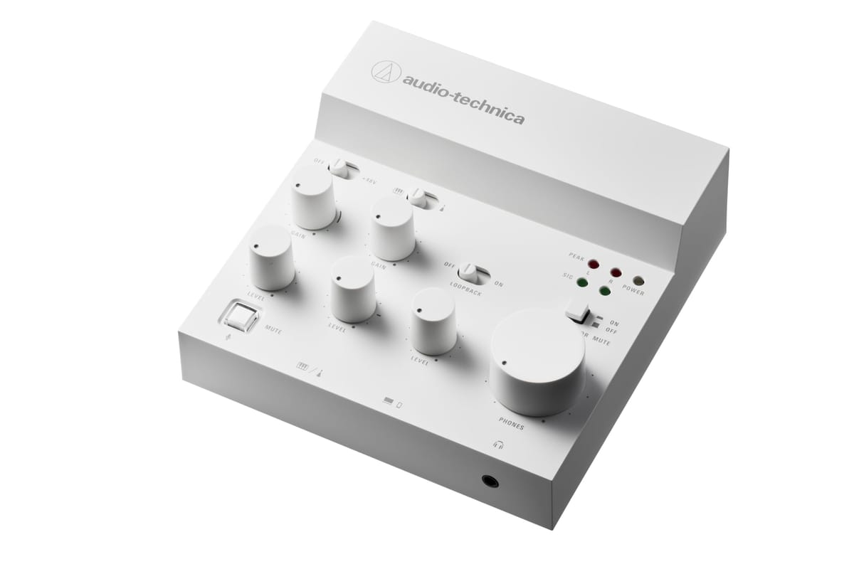 オーディオテクニカ AT-UMX3 USB オーディオミキサー オーディオインターフェース 配信機材 DTM 音楽制作 USB Type-C スマホ/タブレット対応 PS4 PS5 【国内正規品】