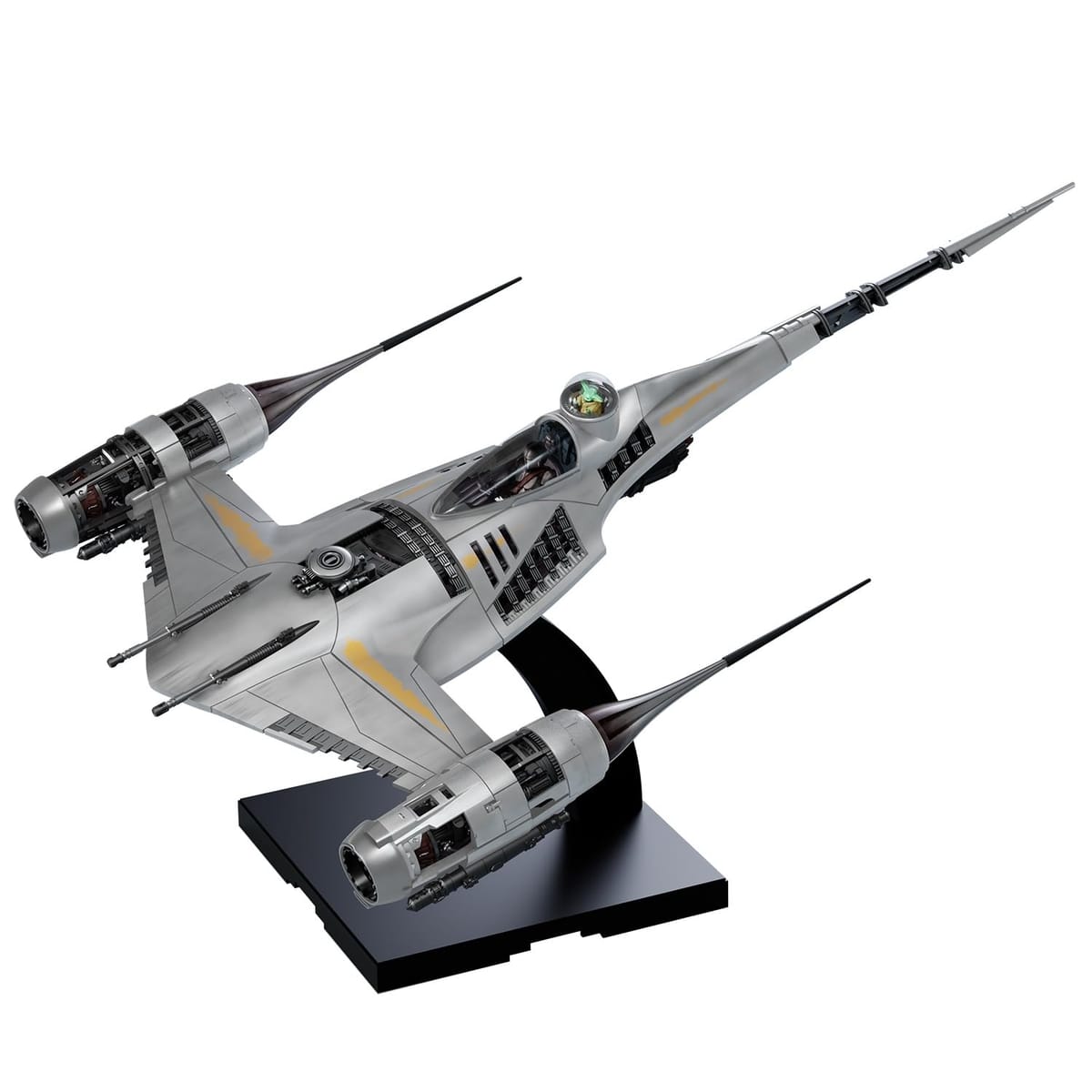 BANDAI SPIRITS(バンダイ スピリッツ) STAR WARS スター・ウォーズ マンダロリアン N-1スターファイター 1/48スケール 色分け済みプラモデル