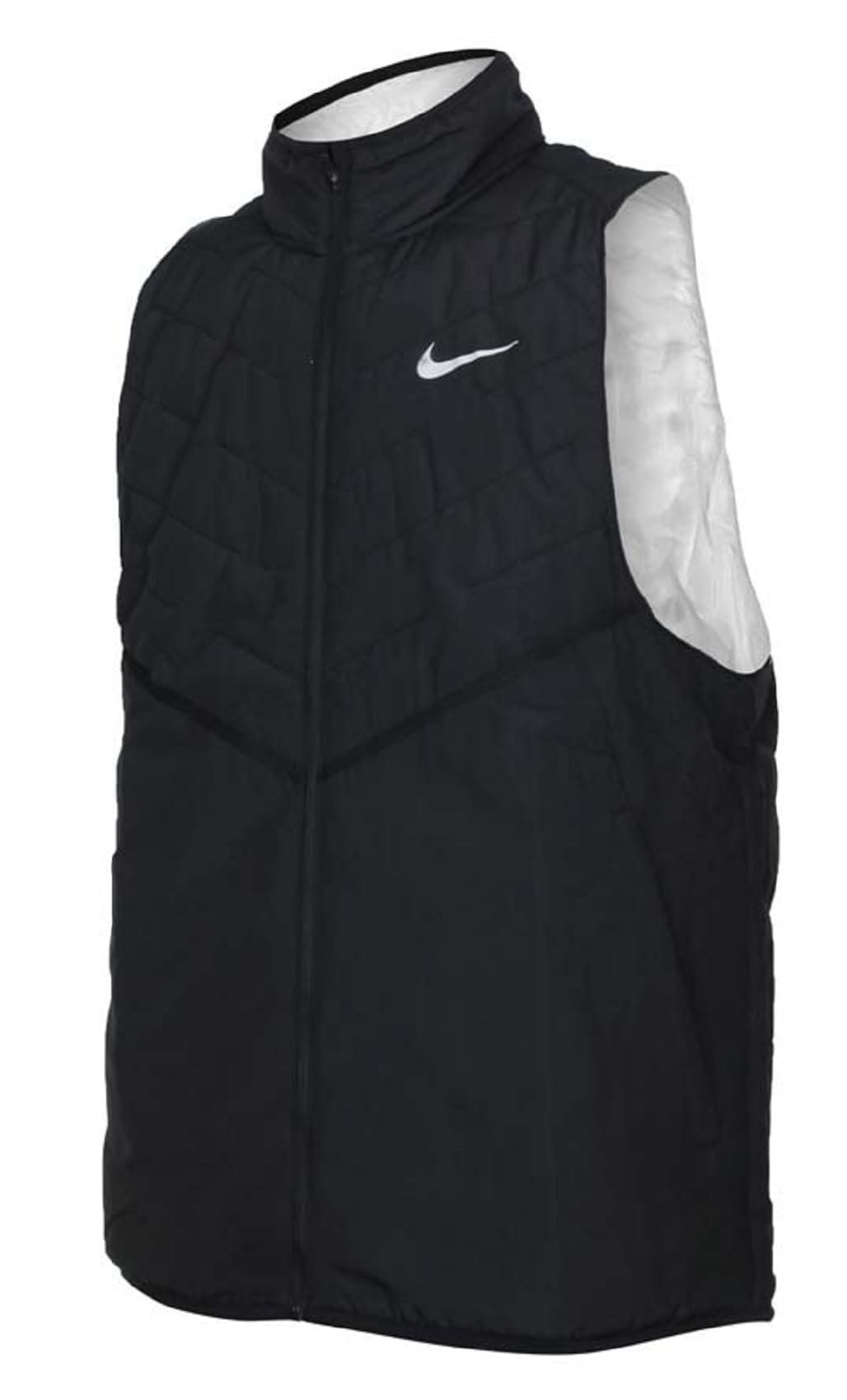 NIKE ナイキ Therma-FIT シンフィル リペル 軽量中綿入りランニングベスト ゴルフベスト L(176-184cm) 国内正規品 DD5648 ブラック