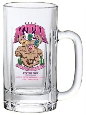 ケツメイシ KTM TOUR 2024 代々木限定 ジョッキ ビールジョッキ / 500ml