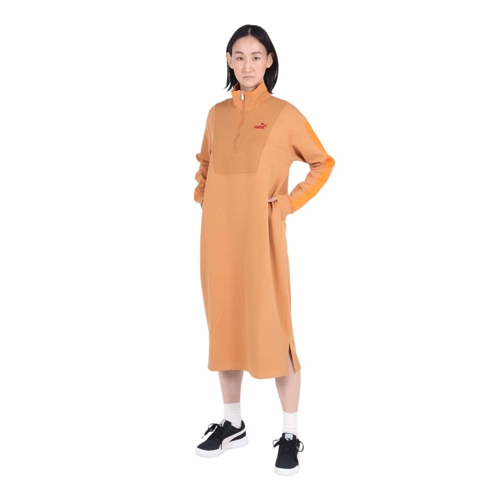 PUMA(プーマ) ワンピース ドレス ワンラインCORE HERITAGE MX ロングドレス 683592レディース