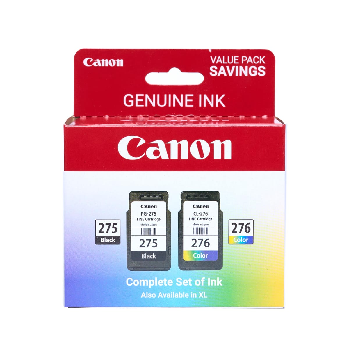 Canon PG-275 / CL-276 純正インク バリューパック(カートリッジ2個) TS3520/3522/4722/3720/3722/TR4720に対応