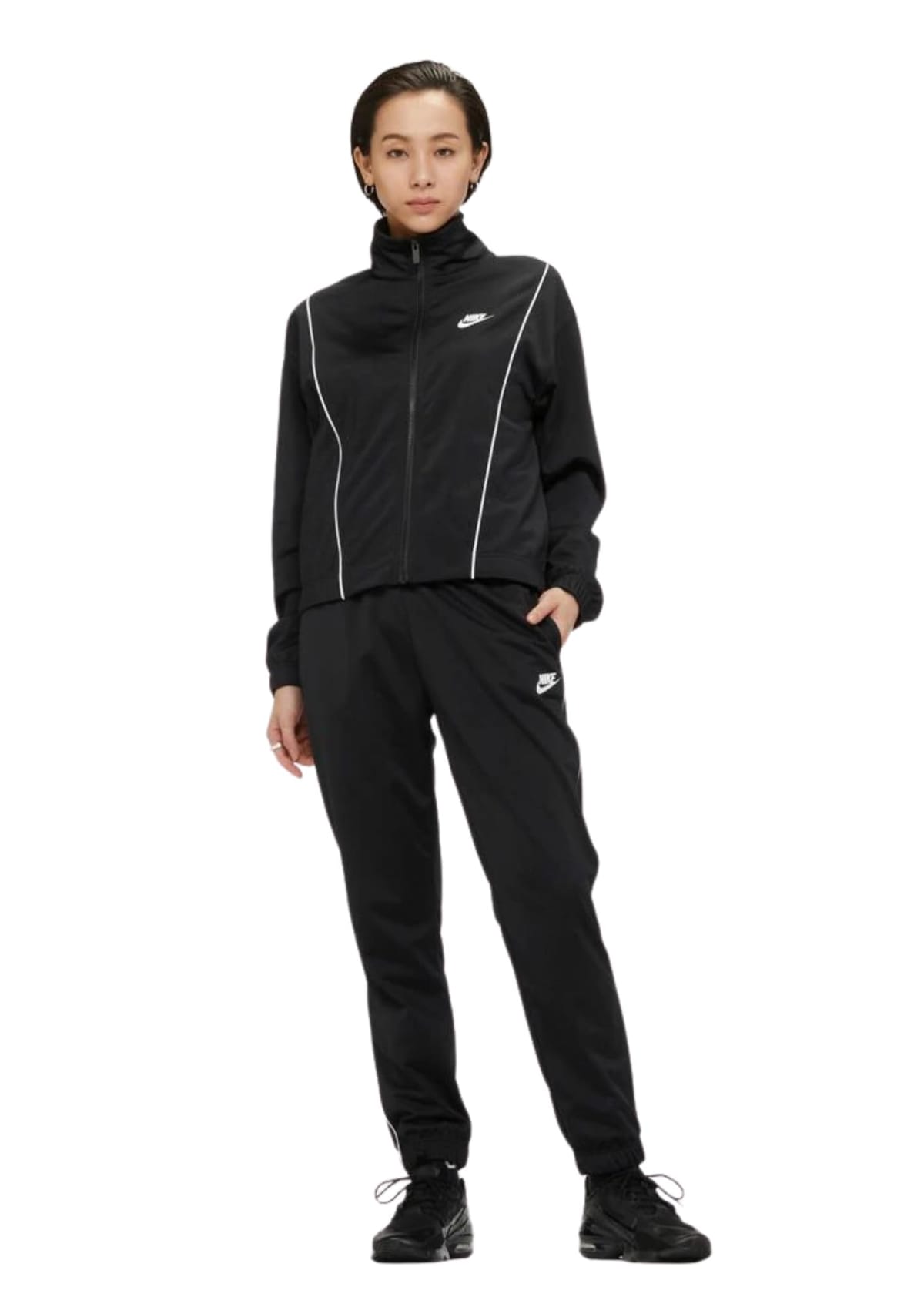 NIKE レディース ジャージセット 黒 85001f0733b045579-0.jpg