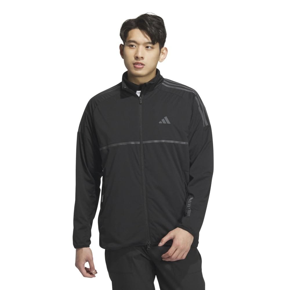 adidas(アディダス) ゴルフ上衣WIND.RDY スリーストライプス フルジップウィンドメンズ