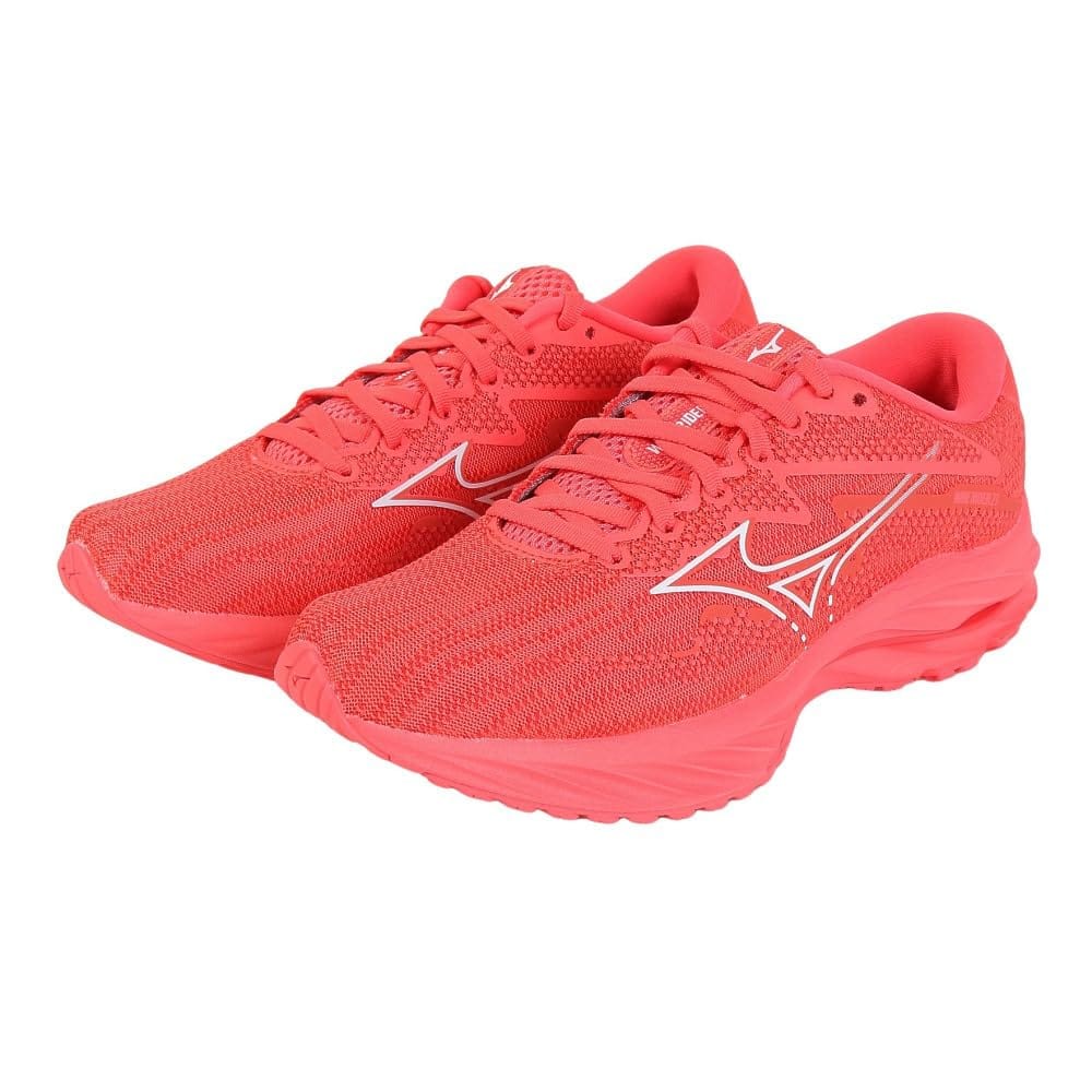 MIZUNO(ミズノ) メンズ ウエーブライダー 27 ジョギング マラソン トレーニング スポーツ 軽量 反発 厚底ランニングシューズ