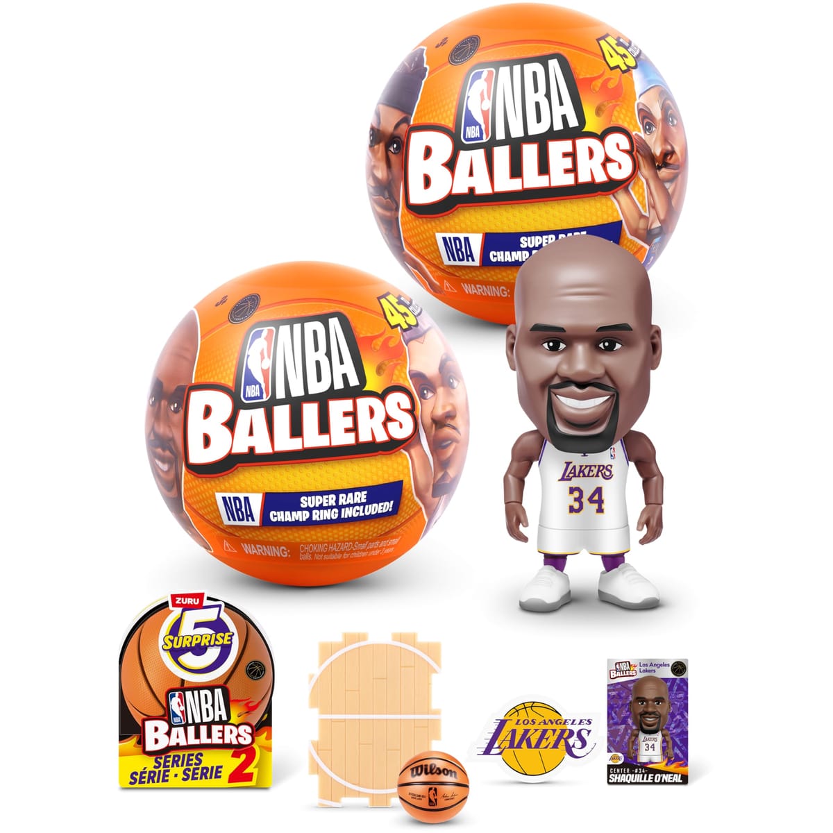 楽天市場】ZURU 5 Surprise NBA Ballersシリーズ2 NBAライセンス商品