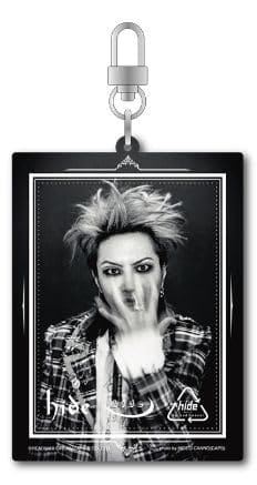 hide X JAPAN Memorial PSYCHOVISION hide MUSEUM Since 2000 グッズ ミラーアクリルキーホルダー B：チェックスーツ