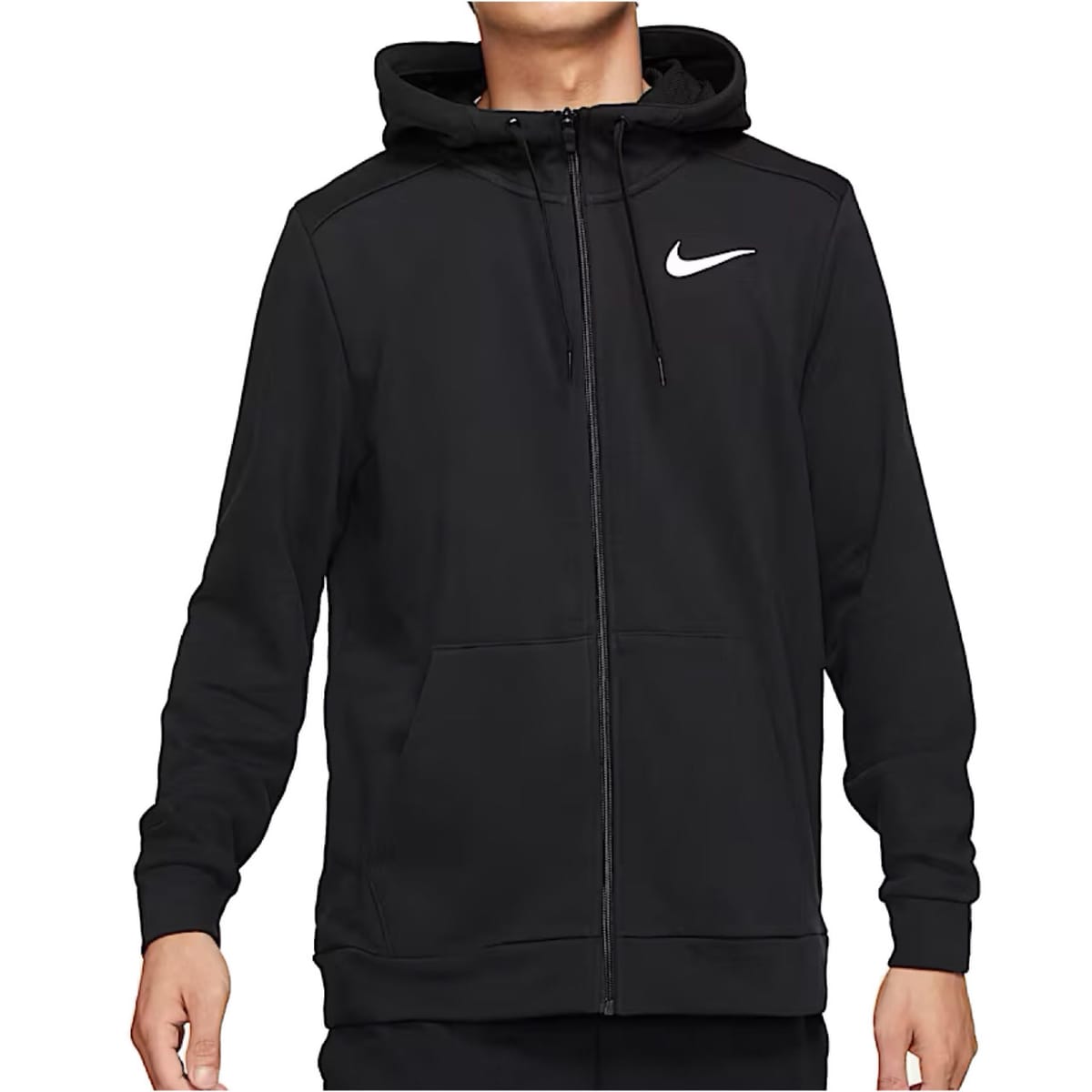 [ナイキ] Dri-FIT フルジップ トレーニングパーカーメンズ M (身たけ155-176糎) 国内置き目品 CZ6377-010 黒いこと