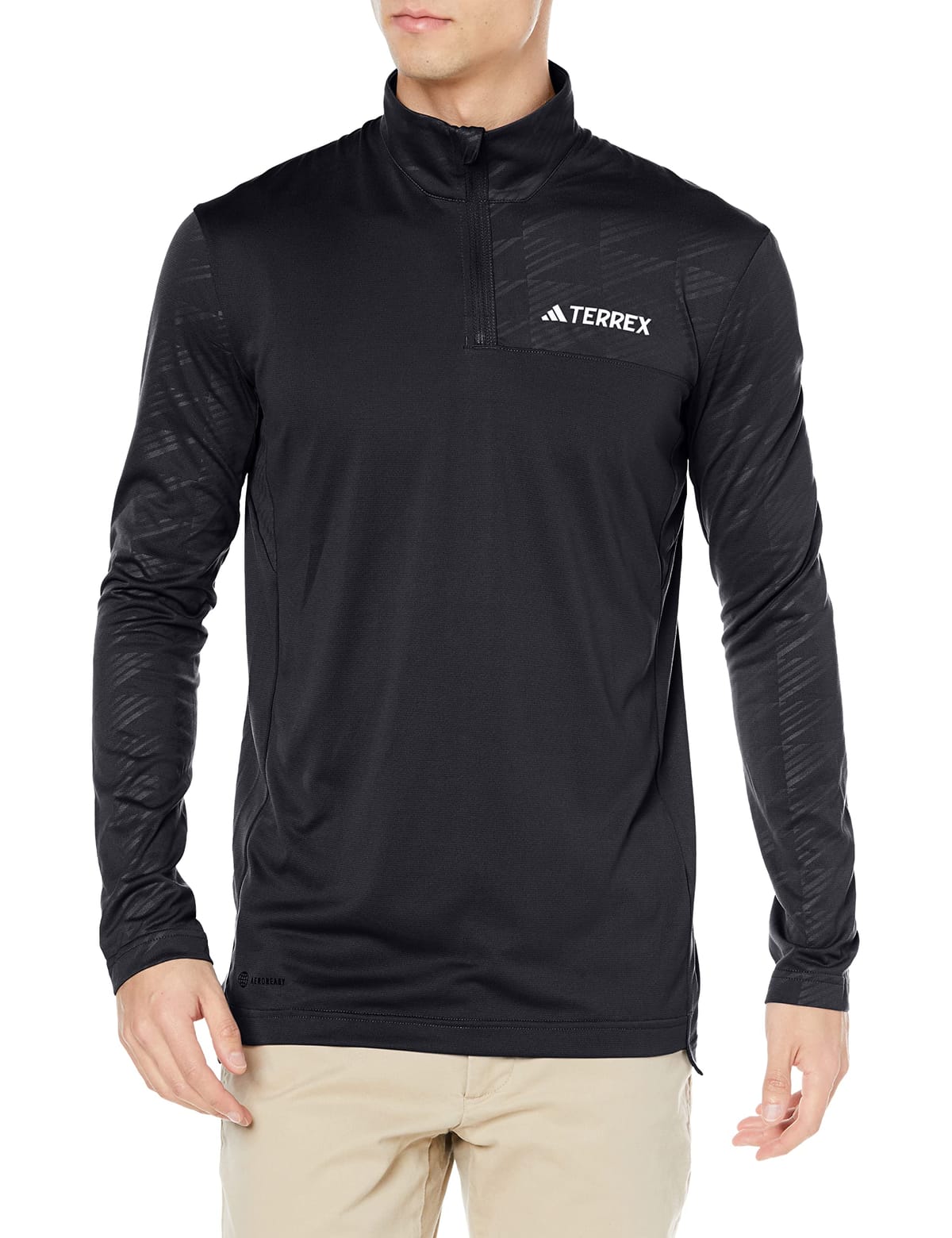[adidas] 長袖 Tシャツテレックス マルチ ハーフジップ 長袖Tシャツ NEB31メンズ