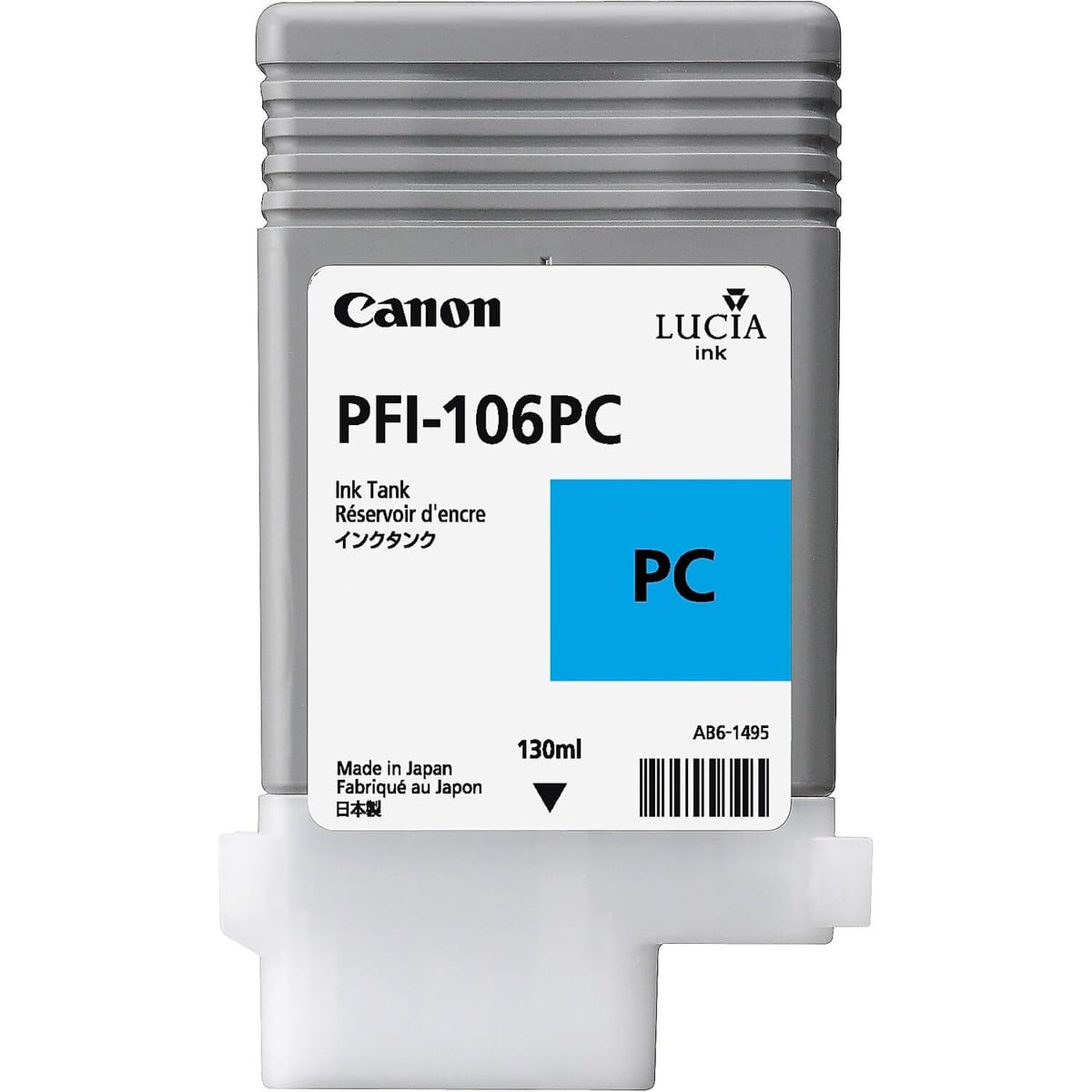Canon 完全無欠インキ貯蔵タンク 写真絵シアン PFI-106マイコン 6625B001