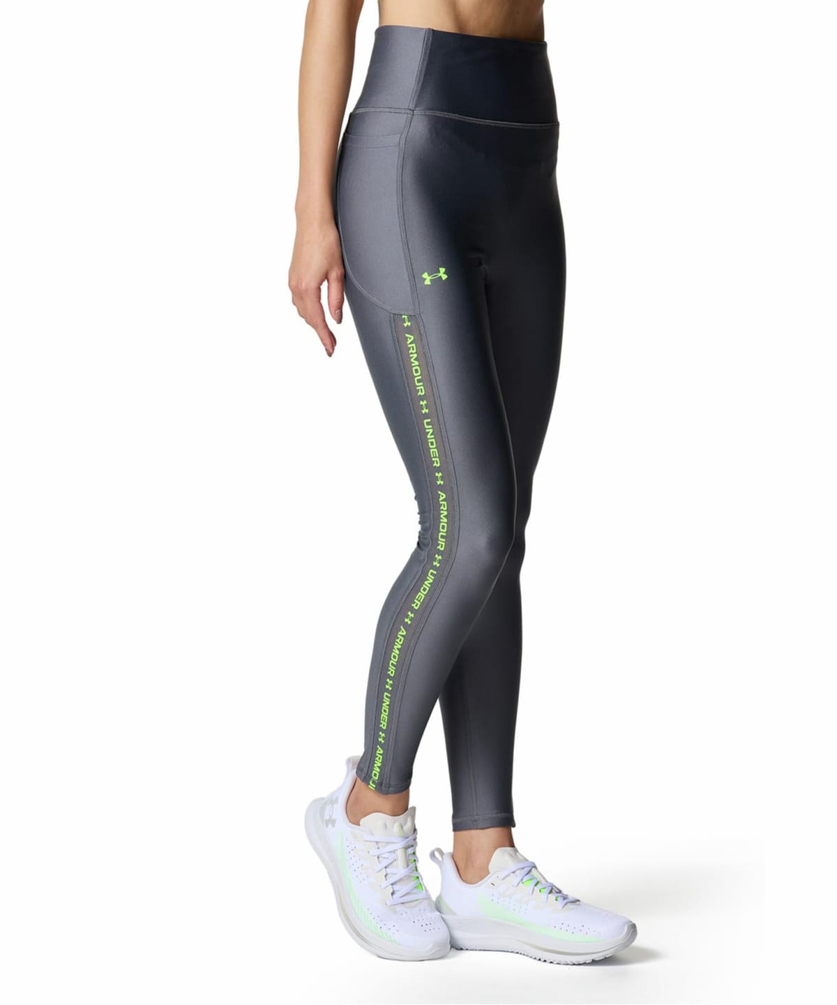 UNDER ARMOUR(アンダーアーマー) トレーニングベースレイヤーUA言葉目じるし レギンスレディース